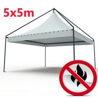 Gazebo pagoda 5x5 con telo certificato ignifugo
