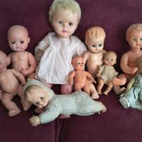 Lotto bambole vintage anni ‘50/70