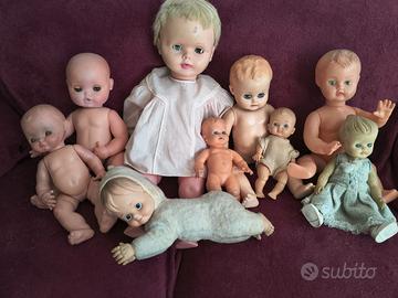 Lotto bambole vintage anni ‘50/70
