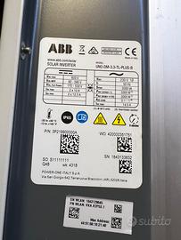 Inverter fotovoltaico abb 3 le
