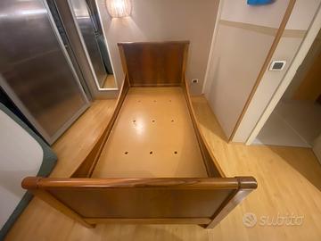 2 letti legno massello stile classico-imperiale