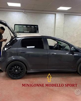 Minigonne in ABS Grande Punto , P Evo , Punto 2012