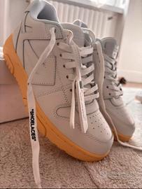 off white out of office calf leather white