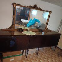 mobili vintage  . Soggiorno , sala da pranzo 