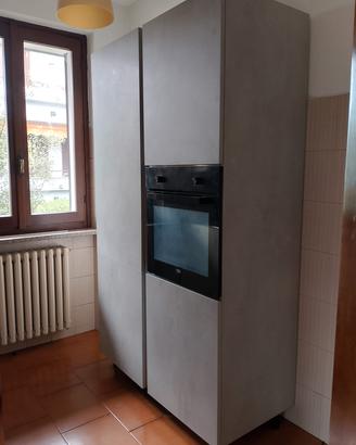 Blocco Cucina a Colonna: Frigo/Freezer + Forno 