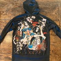 Maglia con decorazione stile giapponese taglia S