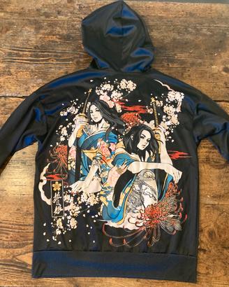Maglia con decorazione stile giapponese taglia S