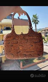 borsa in pitone vera