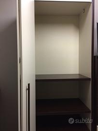 ARMADIO ante a soffietto laccato sabbia