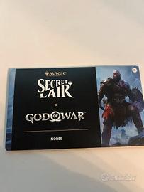 MTG Secret Lair: God of War Norse  (Leggi bene)