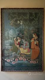 Quadri indiani vintage stile Moghul