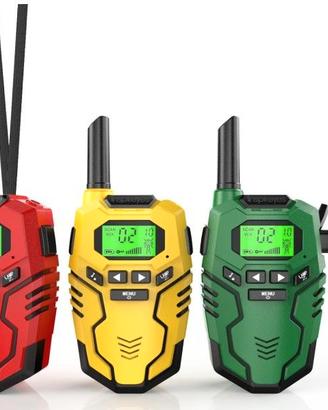 Inspireyes Walkie Talkie Ricaricabili