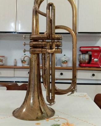 Flicorno contralto mib  marca anborg  a pistoni