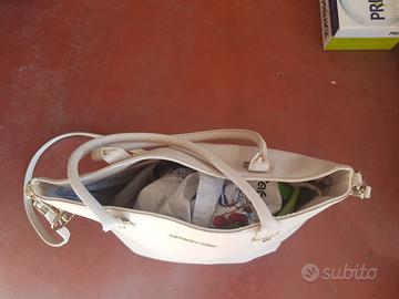 borsa Trussardi bianca