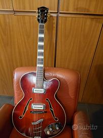 CHITARRA SEMIACUSTICA HOFNER DEL 1966