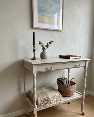 Consolle/carrello vintage restaurato in sile  shac
