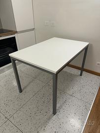 Tavolo da cucina bianco 120x80