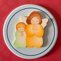 Quadretto per  nascita : angelo custode