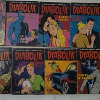 Diabolik anno XII 1973 Lotto 9 fumetti 