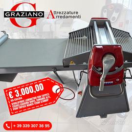 SFOGLIATRICE professionali TAPPETI NUOVI da 135x63