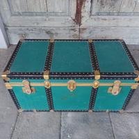 Baule Vintage Turchese | Anni '50