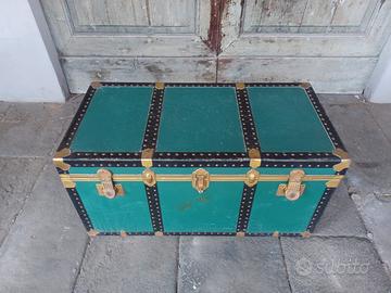 Baule Vintage Turchese | Anni '50