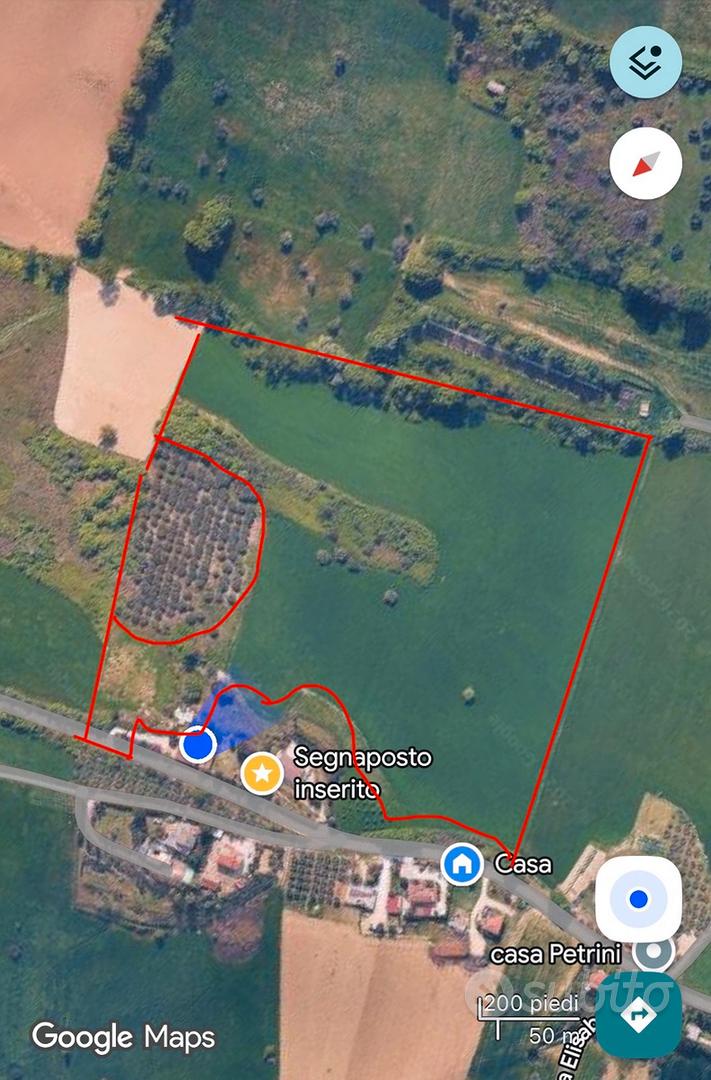 Terreno Agricolo oltre 4 Ettari LAPEDONA - Vista 2