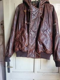 giubbotto vera pelle vintage El charro