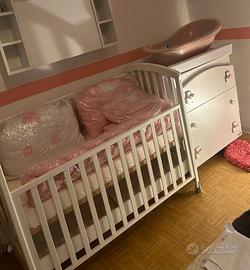 Lettino e fasciatoio