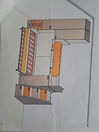 Cameretta modello  Volo.