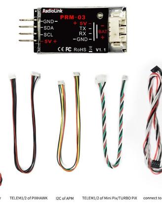 Radiolink PRM-03 Modulo di telemetria con OSD