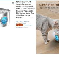Fontanella per gatti super silenziosa