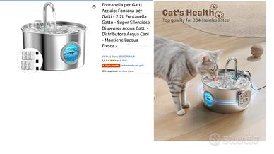 Fontanella per gatti super silenziosa