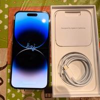 Iphone 14 Pro 256gb silver + 3 cover + vetro