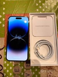 Iphone 14 Pro 256gb silver + 3 cover + vetro