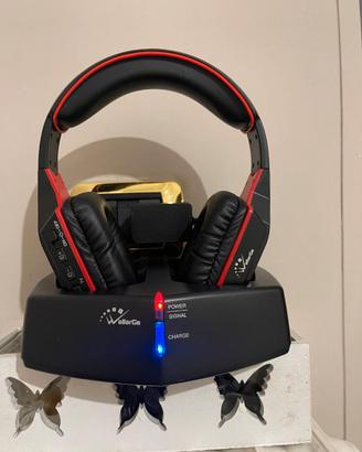 WallarGe Cuffie radio per TV Over-Ear senza fili