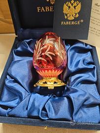 Uovo Fabergé cristallo rosso Edizione limitata
