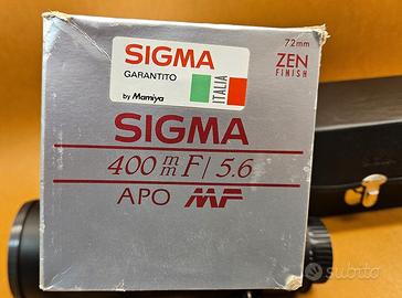 Obbiettivo 400 Sigma APO mf per ricambi