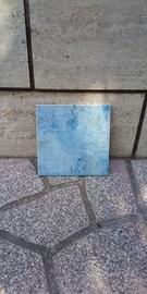 Stock 16 Piastrelle 20x20 cm Azzurro Sfumato