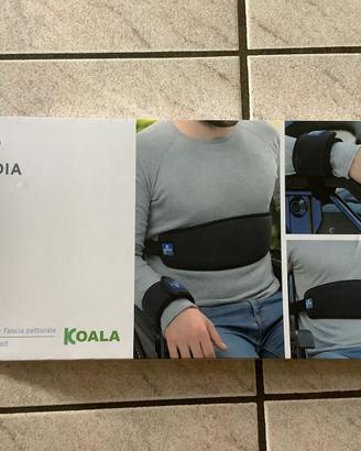 Fascia pettorale per sedia a rotelle