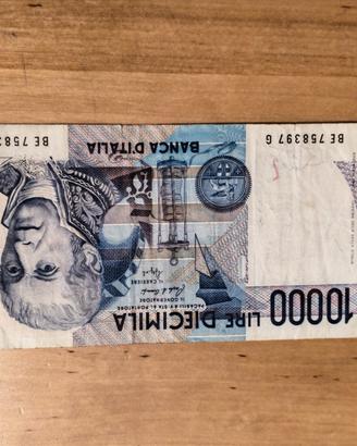 Lire - banconota da 10.000 Lire