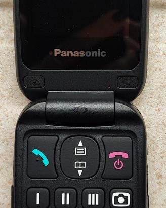 Telefono Panasonic modello KX-TU446EXB nero.