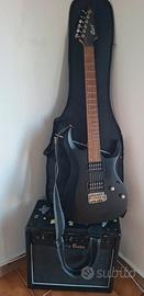 chitarra elettrica con amplificatore 