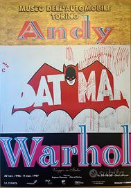 Poster vintage WARHOL ANDY BATMAN