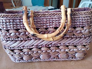 Borsa in rafia
