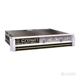 Amplificatore Crown 3600