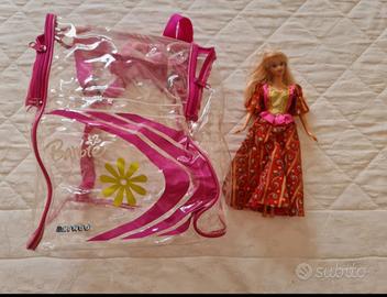 Bambola e zainetto Barbie 