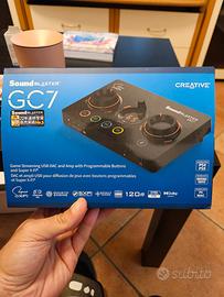 Scheda audio esterna Creative Soundblaster GC7