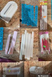 Stock di 7 accessori per decorare dolci
