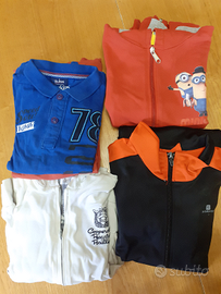 Abbigliamento bimbo 6-7 anni